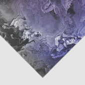 Papier Mousseline Purple and Gray Marble Agate (Détail)