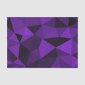 Papier Mousseline Purple black geometric mesh pattern (Recto)
