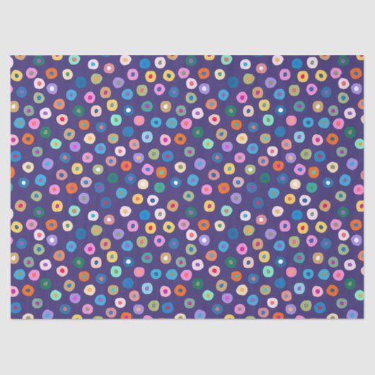 Papier Mousseline Purple candy Tissue Paper (Recto)