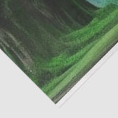 Papier Mousseline Purple Enchantant Bayou Louisiane Découpage (Détail)