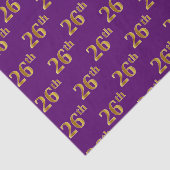 Papier Mousseline Purple, Faux Gold 26e (Vingt-sixième) (Détail)