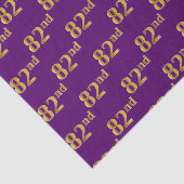 Papier Mousseline Purple, Faux Gold 82e (Quatre-Vingt-Seconde) (Détail)