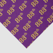 Papier Mousseline Purple, Faux Gold 88e (Quatre-Vingt-Huitième) (Détail)