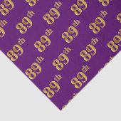 Papier Mousseline Purple, Faux Gold 89e (Quatre-Vingt-Neuvième) (Détail)