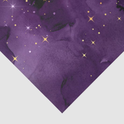 Papier Mousseline Purple Galaxy Series Design 8 (Détail)