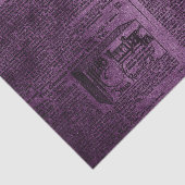 Papier Mousseline Purple Grunge Distressed Journal Vintage (Détail)
