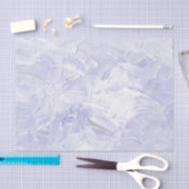 Papier Mousseline Purple Lavender Paint Brush Strokes Pattern (Artisanat)