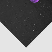 Papier Mousseline Purple Moon - Stations spatiales- (Détail)
