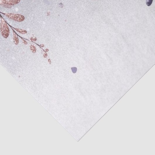 Papier Mousseline Purple Mystical Wisteria Drift (Détail)