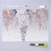 Papier Mousseline Purple Mystical Wisteria Drift (Artisanat)