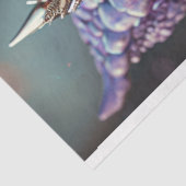 Papier Mousseline Purple Personnes Mangent Dragon Découpage (Détail)