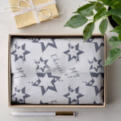 Papier Mousseline Purple Stary - Joyeux Noël personnalisable (Cadeau)