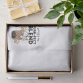 Papier Mousseline Purr-fect Blend : Cat and Coffee Art for Pet Lover (Cadeau)