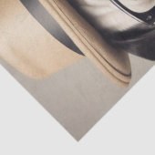 Papier Mousseline Puzzle Whimsical en Casquette et lunettes Decoupag (Détail)