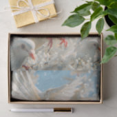 Papier Mousseline Quand les colombes volent6 (Cadeau)