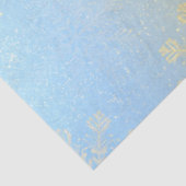 Papier Mousseline Quand l'horloge devient or (Détail)