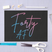 Papier Mousseline Quarante AF II - Cadeau d'anniversaire (Artisanat)