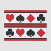 Papier Mousseline Quatre combinaisons de cartes (Recto)