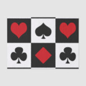 Papier Mousseline Quatre combinaisons de cartes (Recto)