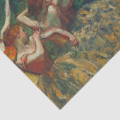 Papier Mousseline Quatre Danseurs, Degas Art (Détail)