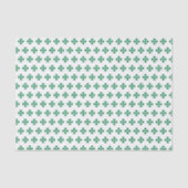 Papier Mousseline Quatre feuilles de citron vert (Recto)
