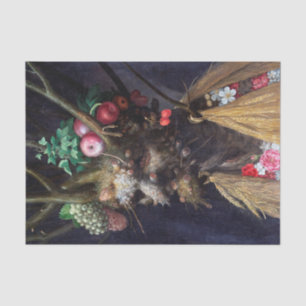 Papier Mousseline Quatre saisons en une tête, Arcimboldo