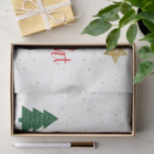 Papier Mousseline Que vos jours soient joyeux et brillants arbres Go (Cadeau)