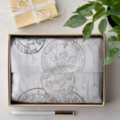 Papier Mousseline Queen Bee French Postmark Découpage de script fran (Cadeau)