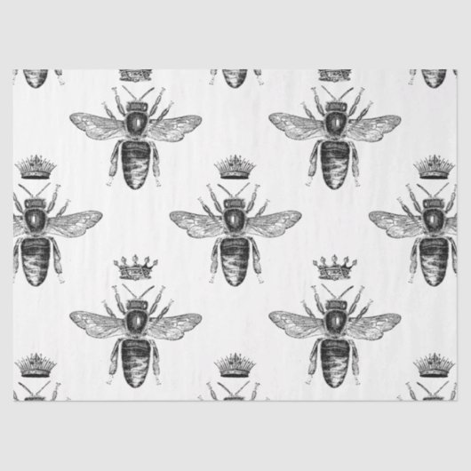 Papier Mousseline Queen Bee Series Design 20 (Recto)