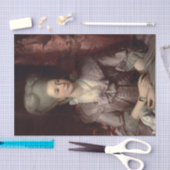 Papier Mousseline Queen Charlotte (1777) par Benjamin West (Artisanat)