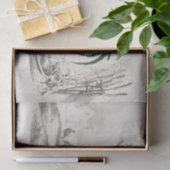 Papier Mousseline Quelle surprise ! Rooster royal dans une pochette  (Cadeau)