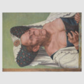 Papier Mousseline Quentin Matsys - Une Vieille Femme Grotesque (Recto)