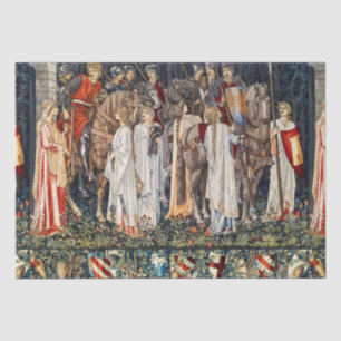 Papier Mousseline Quête pour le Saint Graal, Armement, Départ des Ch