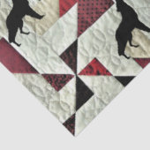 Papier Mousseline Quilt de loup Howling (Détail)