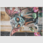 Papier Mousseline Quirky Gothique Paris Gargoyle Découpage (Recto)