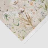 Papier Mousseline Rabbit vintage et découpage Fleur sauvage (Détail)