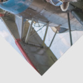 Papier Mousseline Raccoon Pilot Airplane Funny Birthday Decoupage (Détail)