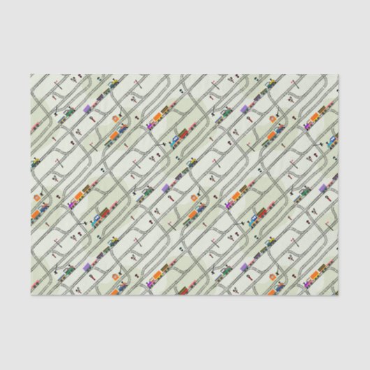 Papier Mousseline Railway (homonymie) (Recto)