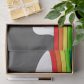 Papier Mousseline Rainbow (Cadeau)