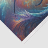 Papier Mousseline Rainbow Dream Dragon | Découpage Imaginaire éthéré (Détail)