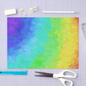 Papier Mousseline Rainbow Icy (Artisanat)