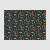 Papier Mousseline Rainbow Pride Valentine Tissue Paper (Recto)