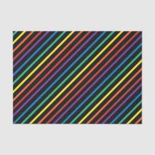 Papier Mousseline Rainbow Pride Valentine Tissue Paper