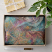 Papier Mousseline Rainbow SeaStars, Fancity Starfish en couleur (Cadeau)