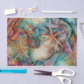 Papier Mousseline Rainbow SeaStars, Fancity Starfish en couleur (Artisanat)