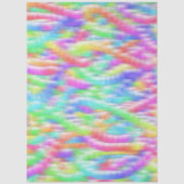 Papier Mousseline Rainbow sparkle bubbles (Recto)