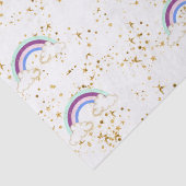 Papier Mousseline Rainbows Nuages Et Étoiles (Détail)