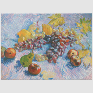 Papier Mousseline Raisins, citrons, poires et pommes, Van Gogh