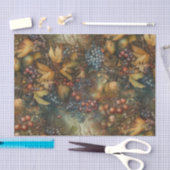 Papier Mousseline Raisins d'automne (Artisanat)