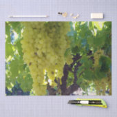 Papier Mousseline Raisins De Sultana Sur Une Vigne De Raisin, (Artisanat)